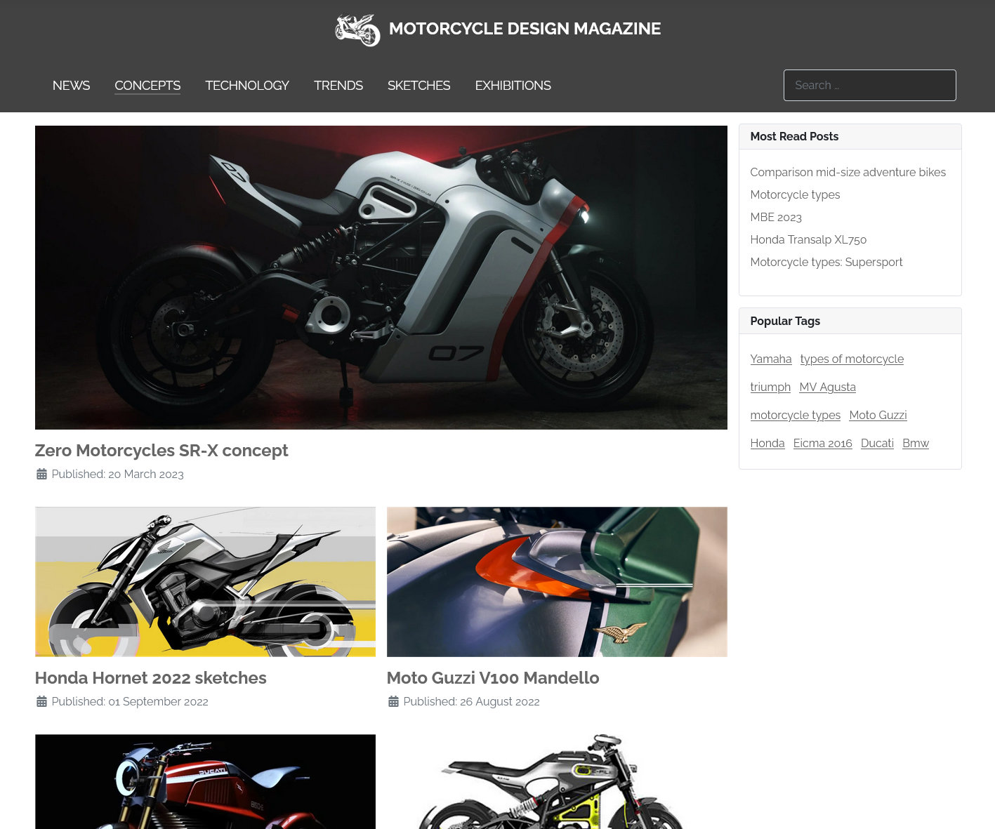 Motorcycle Design Magazine